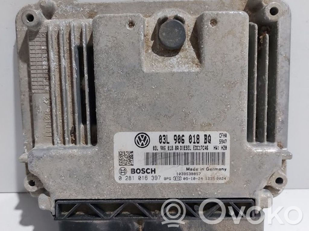 Skoda Yeti (5L) Engine control unit/module 