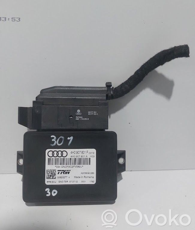 Module de commande de frein à main   4H0907801F,4H0907801F,4H0907801A,4H0973863,4H0973863A