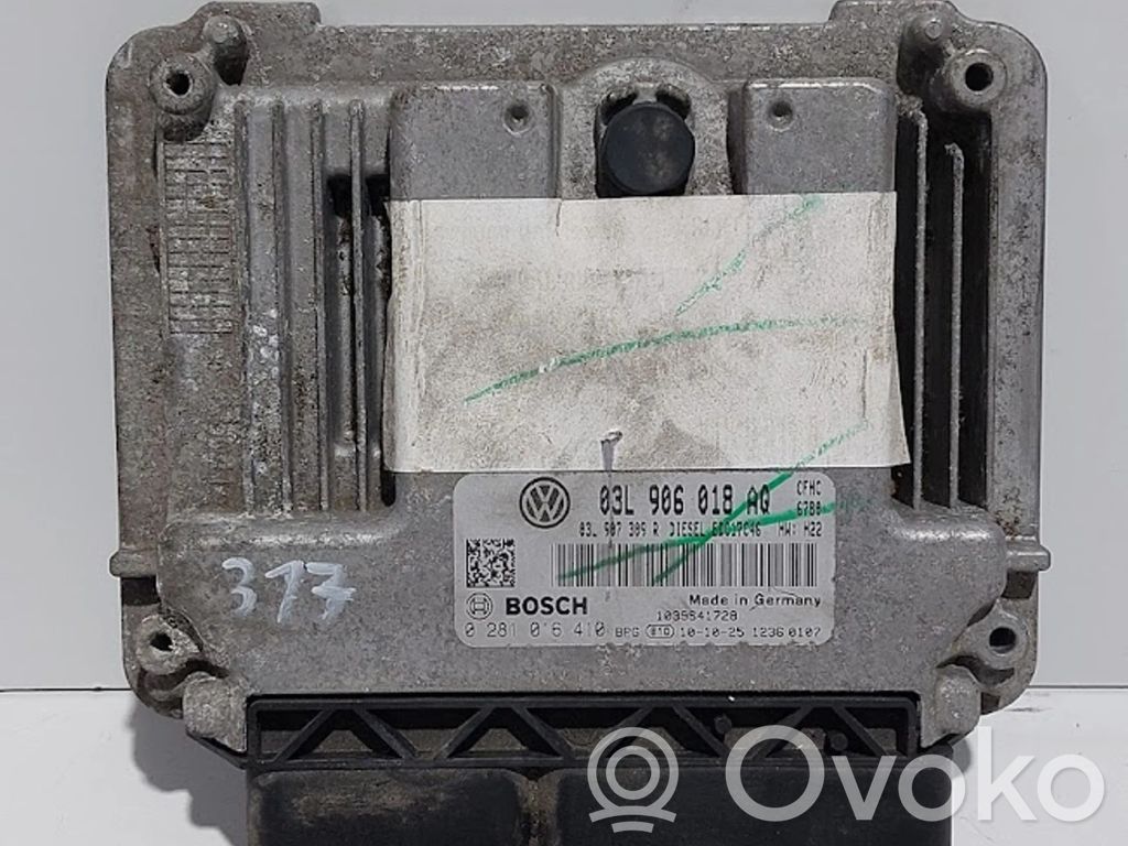 Volkswagen Golf VI Engine control unit/module 