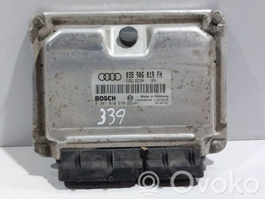 Audi A3 S3 8L Engine control unit/module 