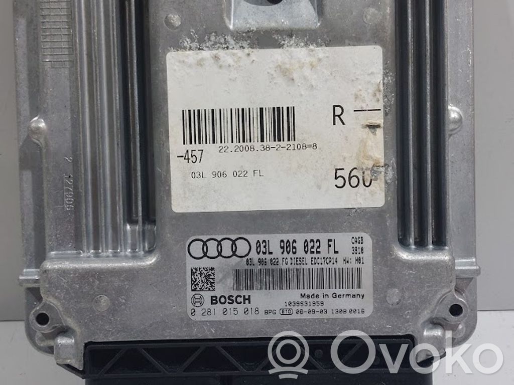 Audi A6 S6 C6 4F Variklio valdymo blokas 