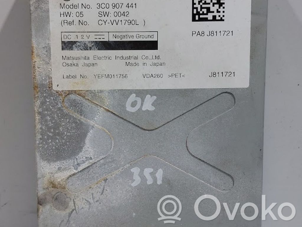 Volkswagen PASSAT B6 Camera control unit module 