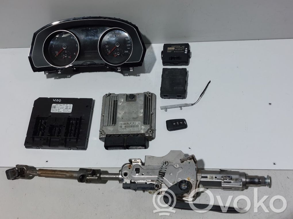 Volkswagen PASSAT B8 USA Kit centralina motore ECU e serratura 