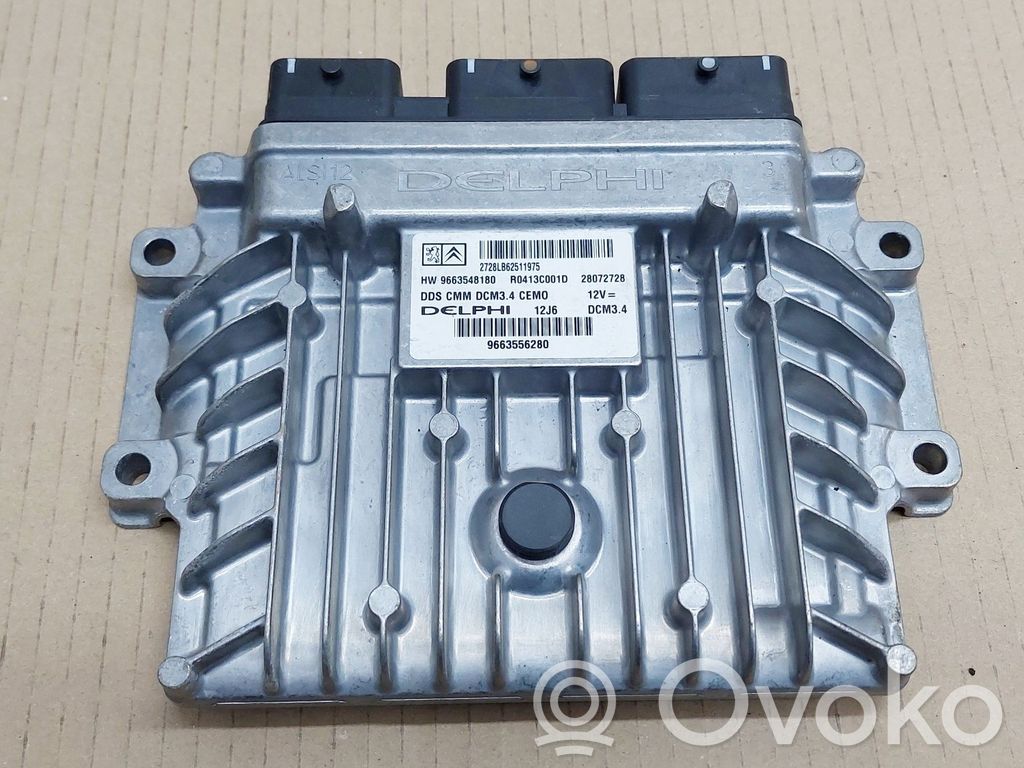 Engine control unit/module   9663556280