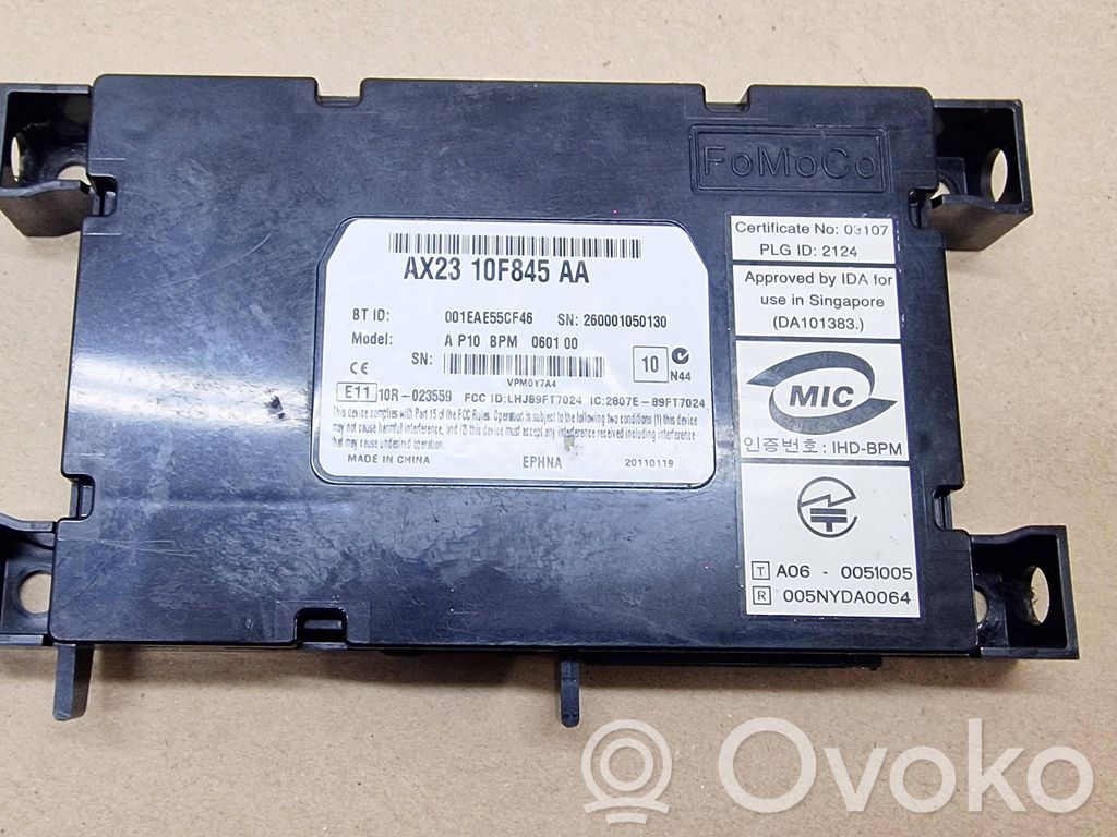 Jaguar XF X250 Bluetooth control unit module 