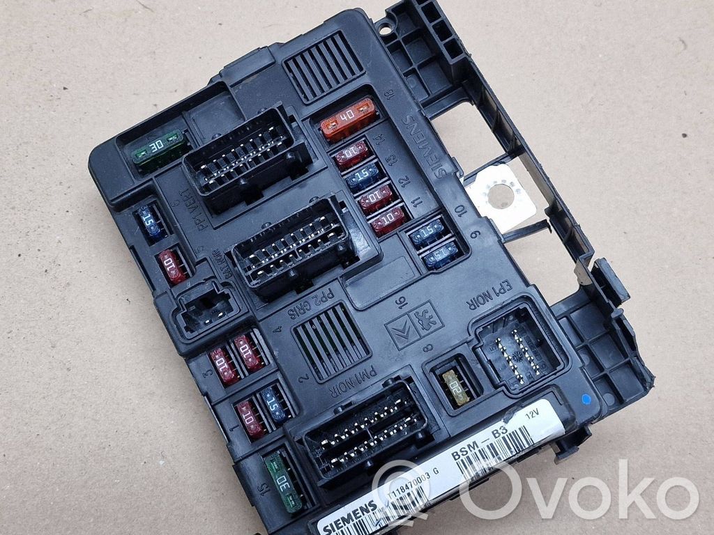 Citroen C3 Fuse module 