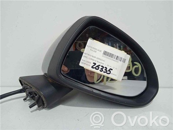 Opel Corsa E Manual wing mirror 