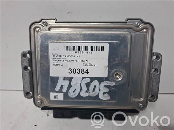 Engine control unit/module ECU   9664843480,281012523