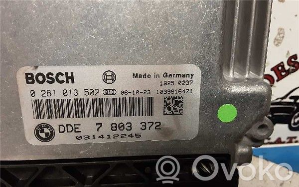 Engine control unit/module ECU   DDE7803372,281013502031412245