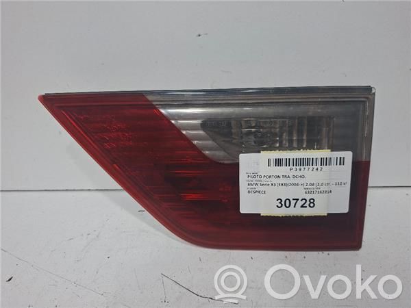 BMW X3 E83 Takavalon polttimo 
