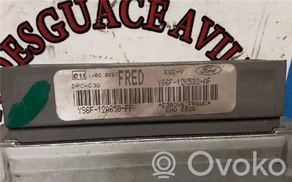 Ford Fiesta Unidad de control/módulo ECU del motor 