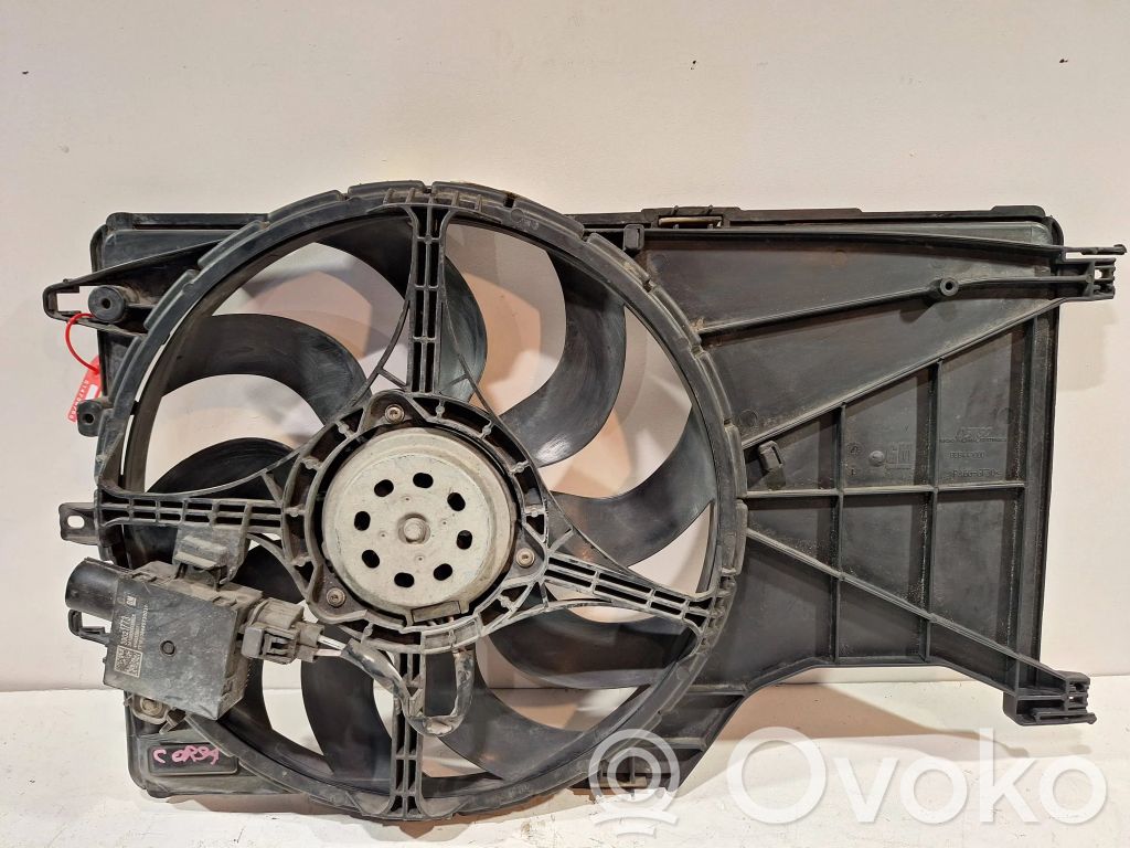 Opel Corsa E Elektrisks radiatoru ventilators 