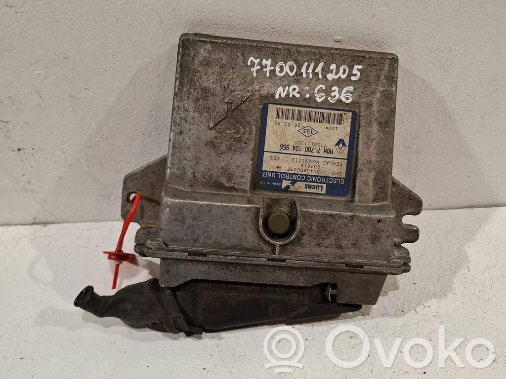 Engine control unit/module   R04080009F,7700111205,7700104956