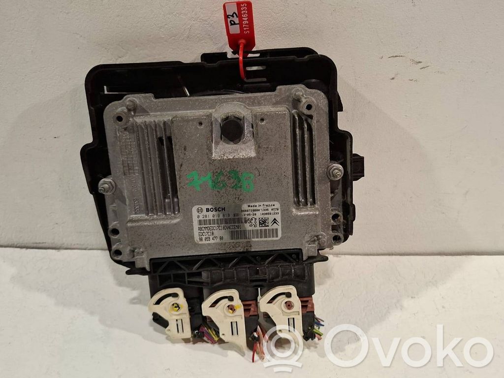 Peugeot 207 Engine control unit/module 