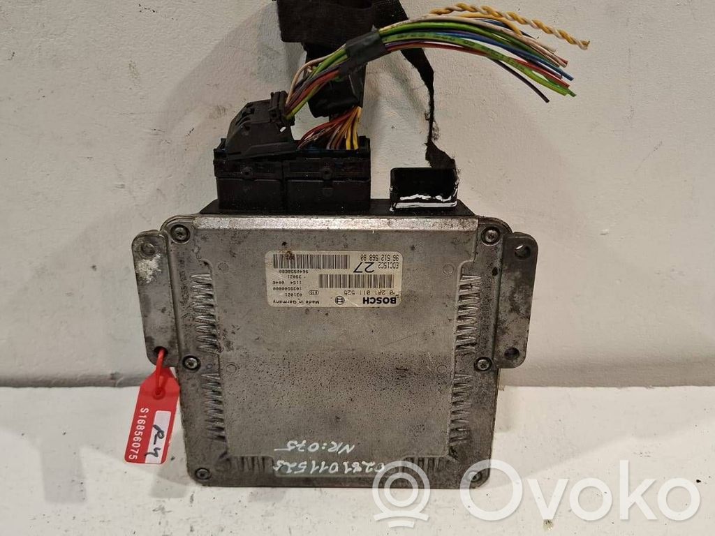 Peugeot 206 Engine control unit/module 