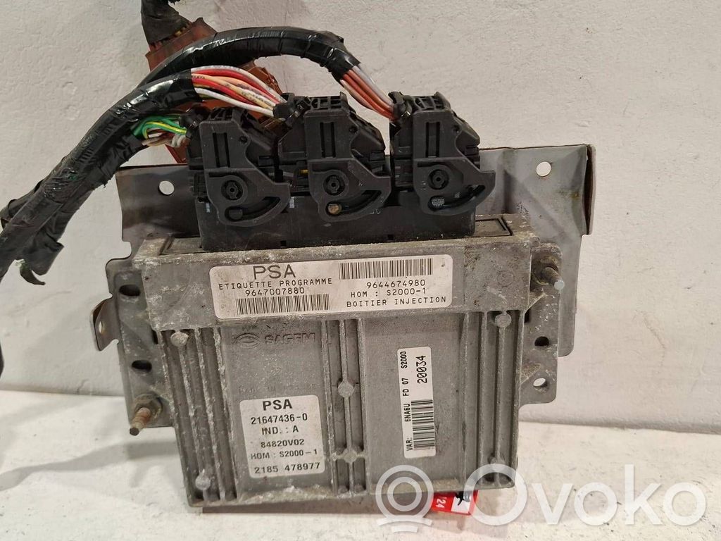 Citroen Xsara Picasso Engine control unit/module 