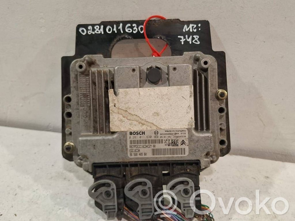 Citroen C4 I Engine control unit/module 