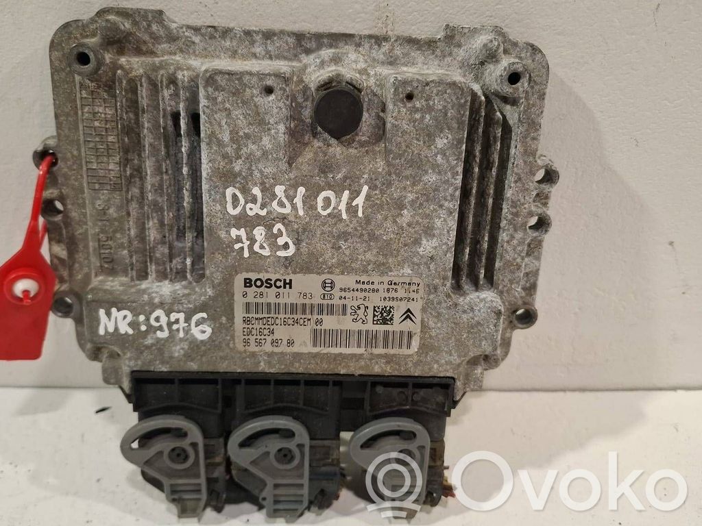 Peugeot 206 Engine control unit/module 