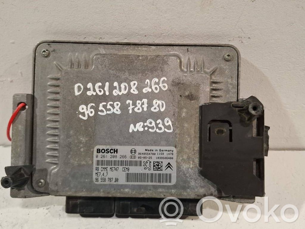 Peugeot 407 Engine control unit/module 