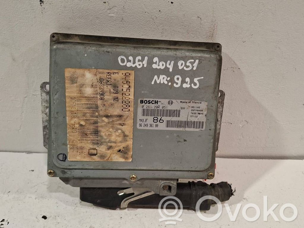 Peugeot 106 Engine control unit/module 