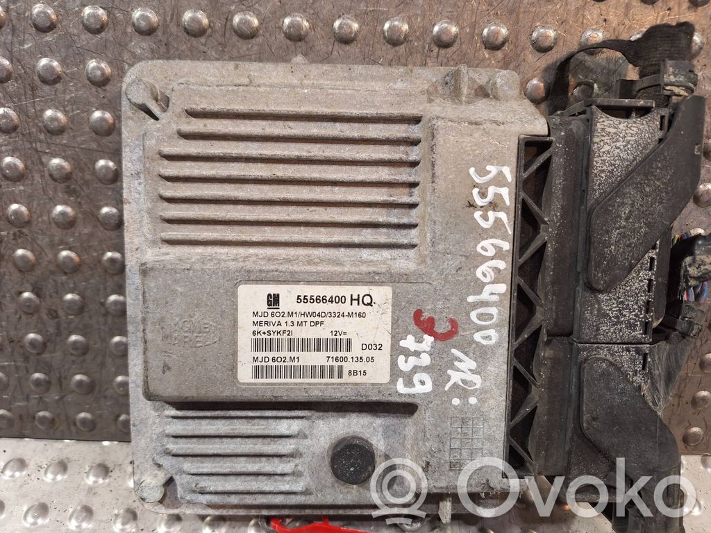 Opel Meriva A Engine control unit/module 