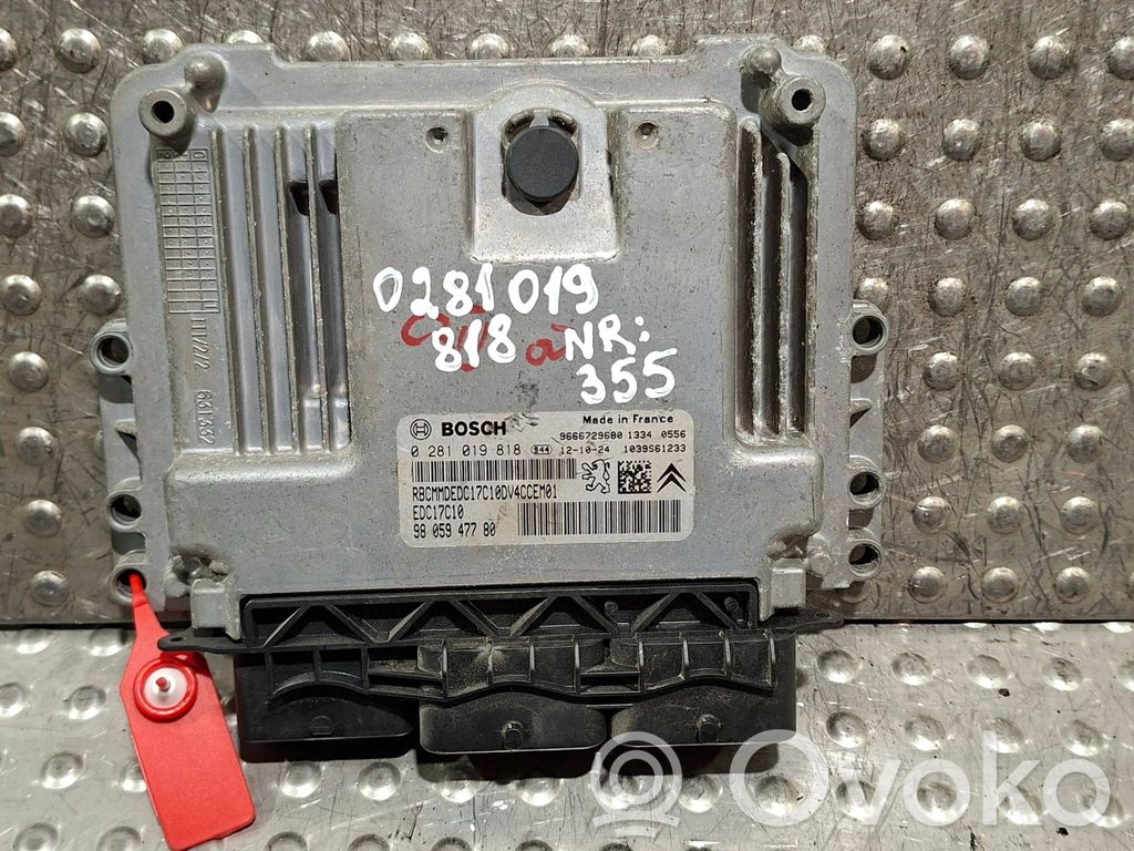 Citroen C3 Engine control unit/module 