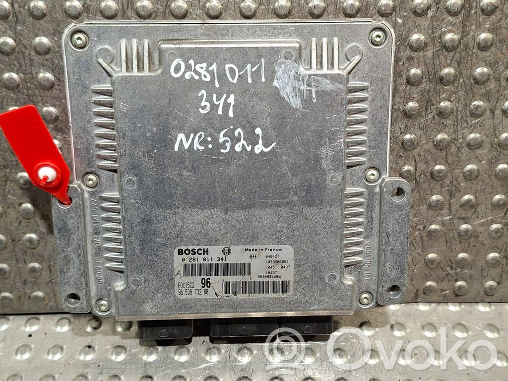 Engine control unit/module   S25053522,0281011341,9653873280,9640938680