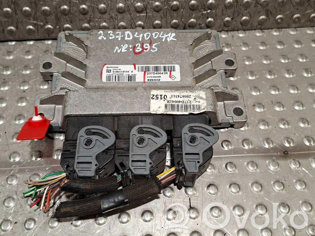 Renault Kangoo II Engine control unit/module 