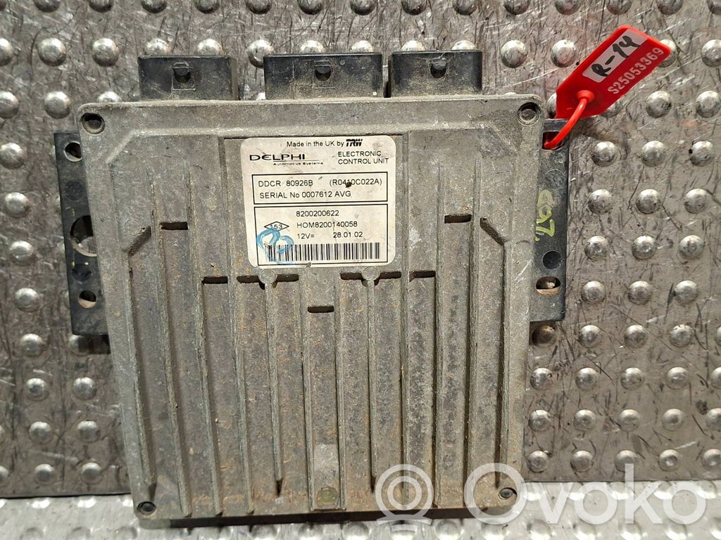 Renault Clio II Engine control unit/module 