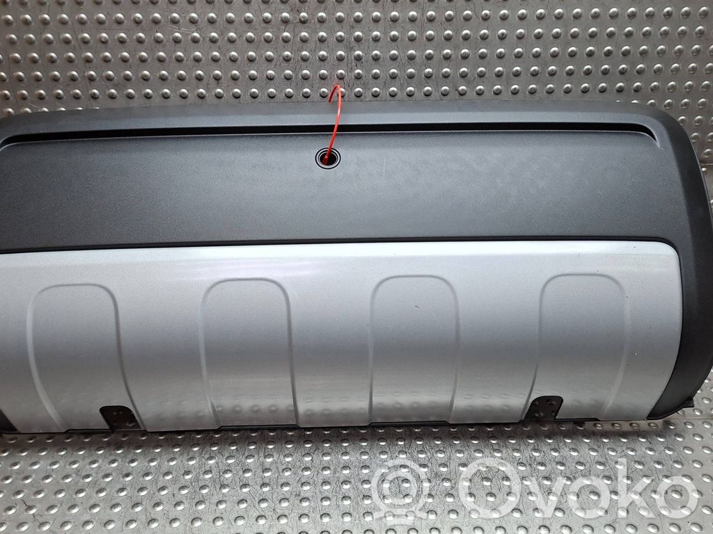 Fiat Panda III Moldura embellecedora de la barra del amortiguador trasero 