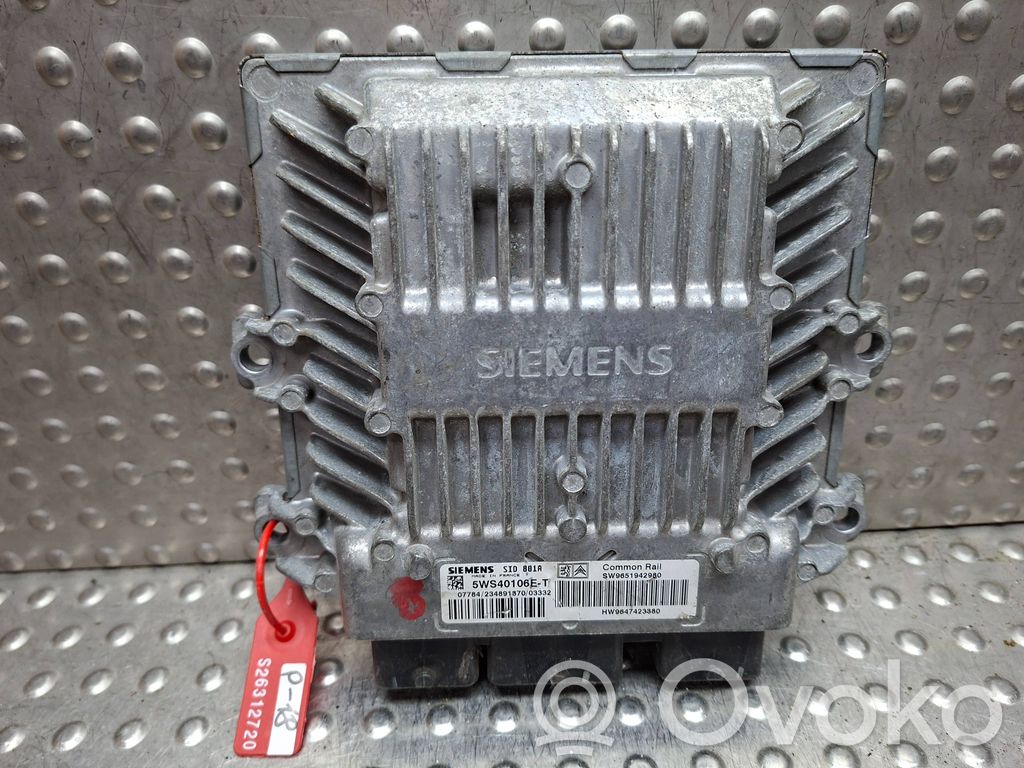 Citroen Xsara Picasso Engine control unit/module 