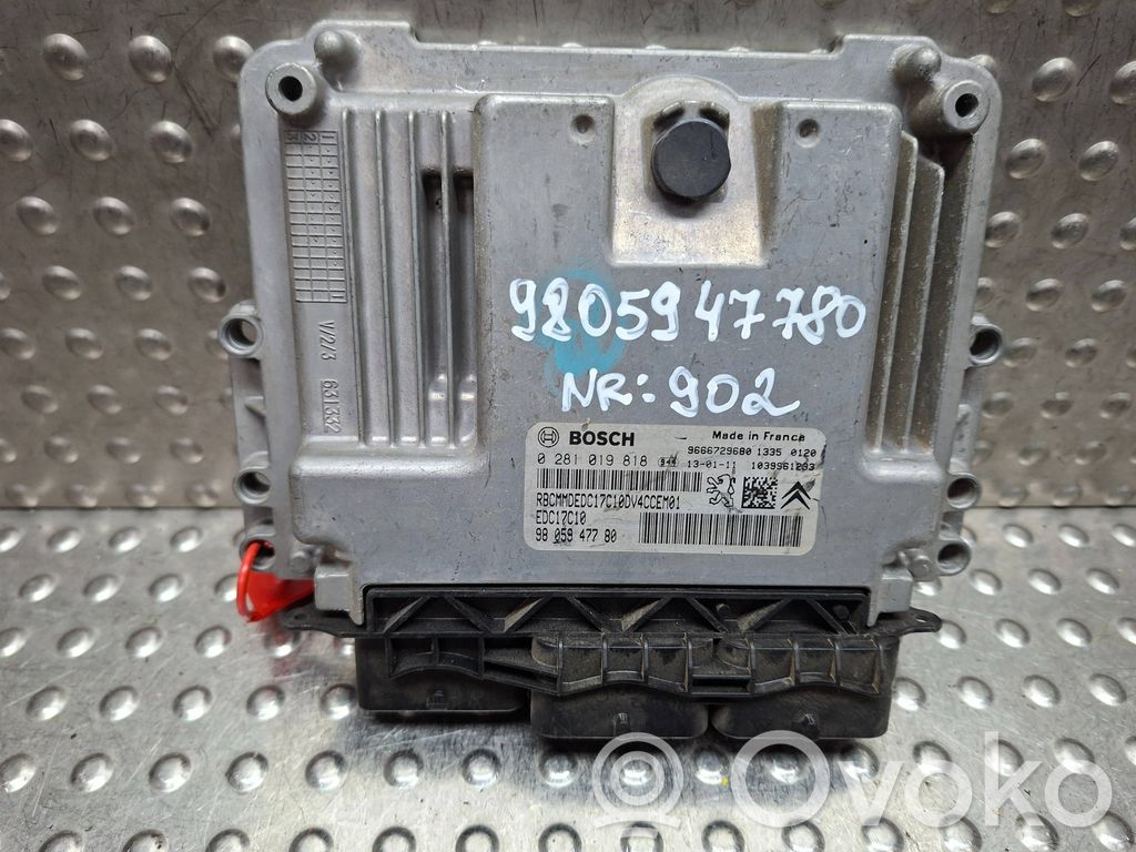 Citroen C3 Engine control unit/module 
