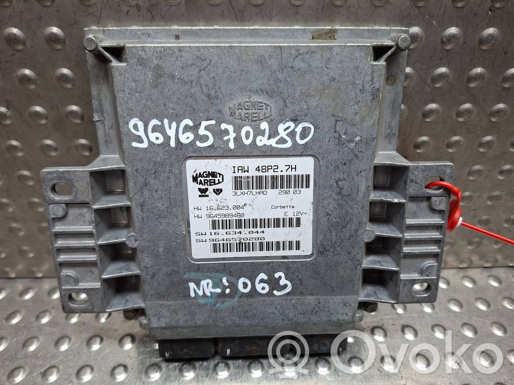 Citroen C2 Engine control unit/module 