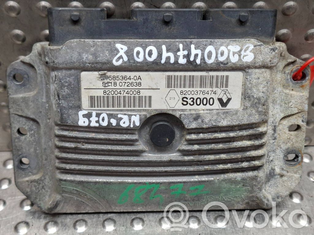 Renault Modus Engine control unit/module 