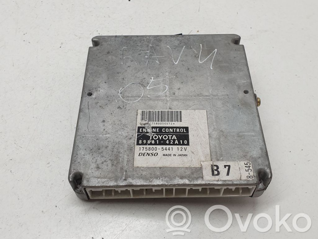 Toyota RAV 4 (XA20) Engine control unit/module 