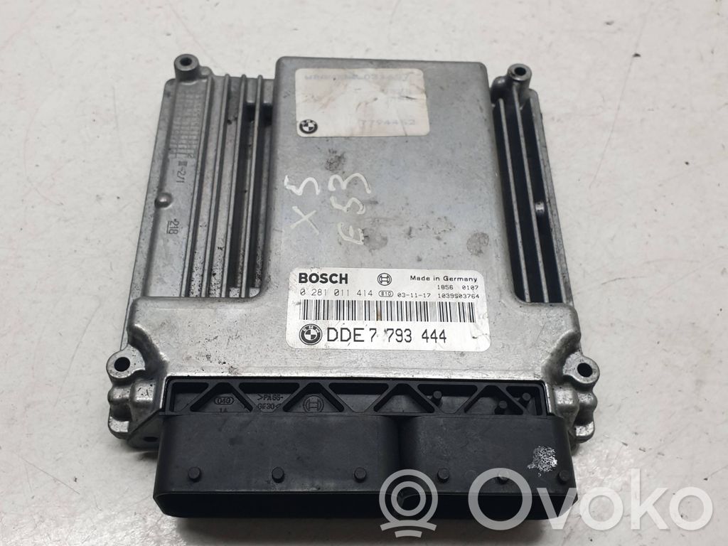 BMW X5 E53 Engine control unit/module 