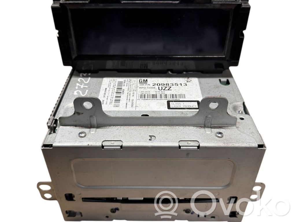 Opel Meriva B Unitate principală radio/CD/DVD/GPS 