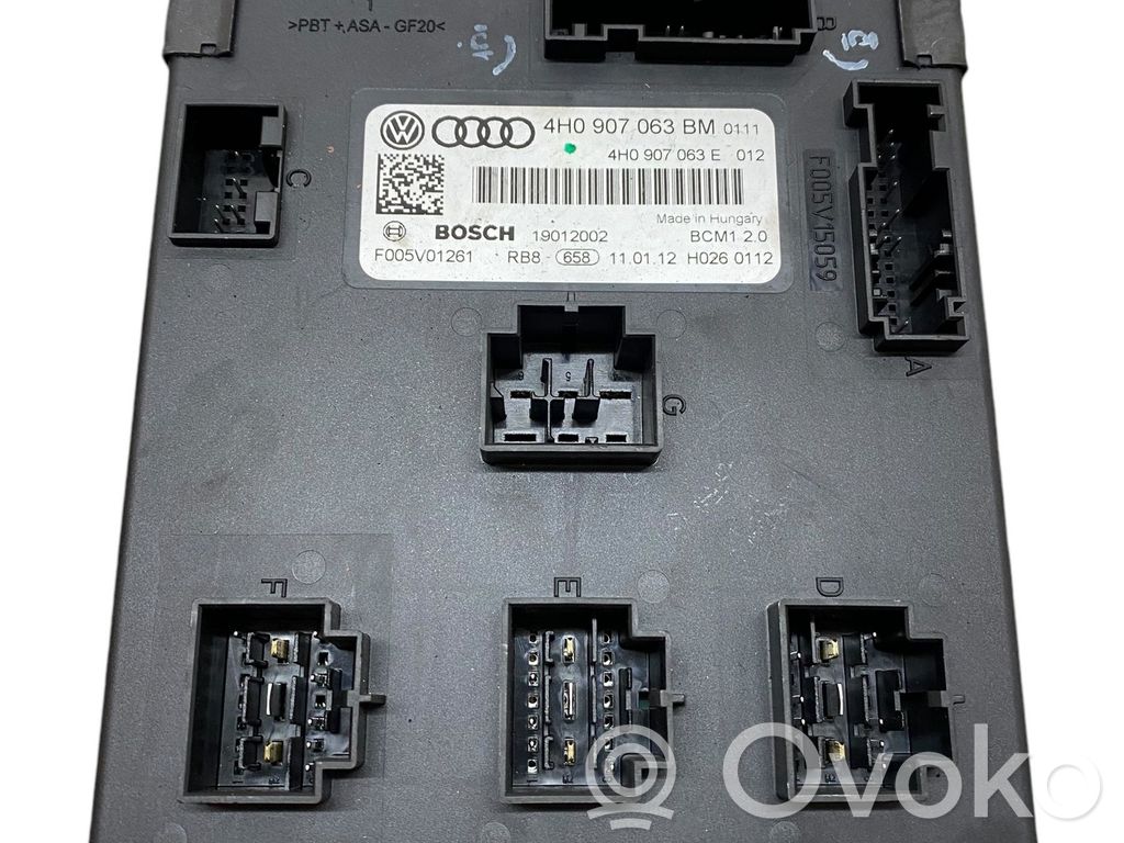 Audi A6 C7 Mukavuusmoduuli 