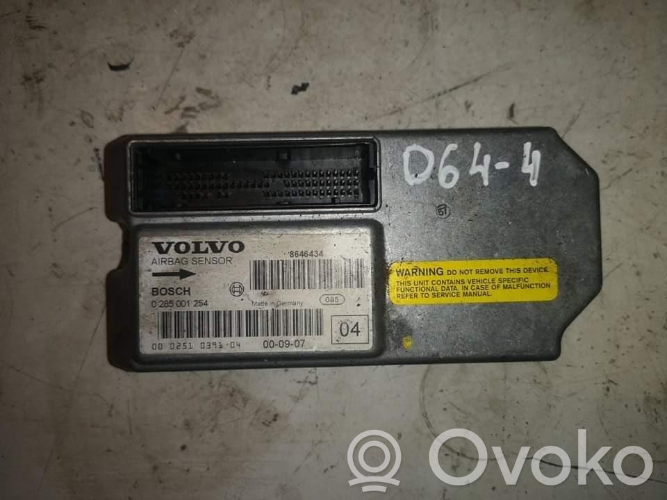 Volvo S60 Airbag control unit/module 