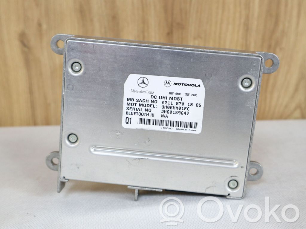 Mercedes-Benz CLS C219 Unidad de control/módulo de bluetooth 