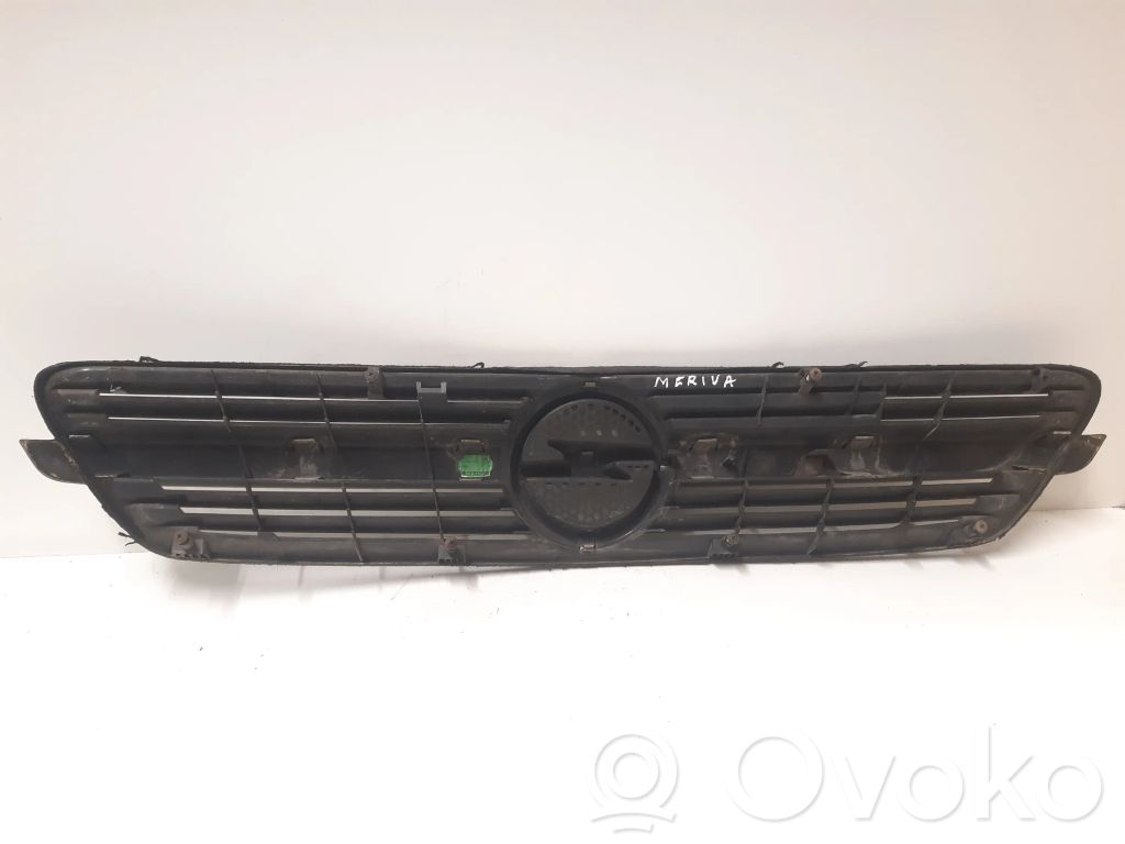 Opel Meriva A Etupuskurin ylempi jäähdytinsäleikkö 
