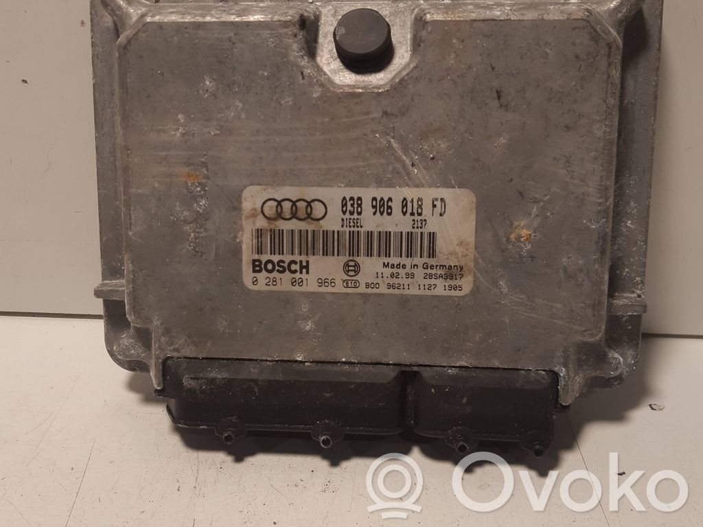 Volkswagen PASSAT B5.5 Engine control unit/module 