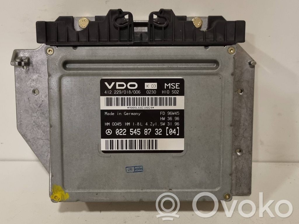 Mercedes-Benz E W124 Engine control unit/module 