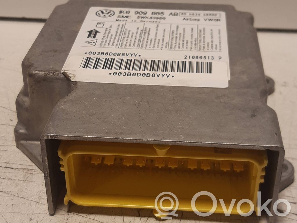 Volkswagen Golf Cross Airbag control unit/module 