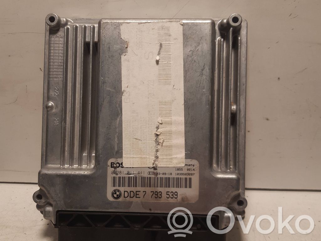 BMW 3 E46 Motorsteuergerät/-modul 