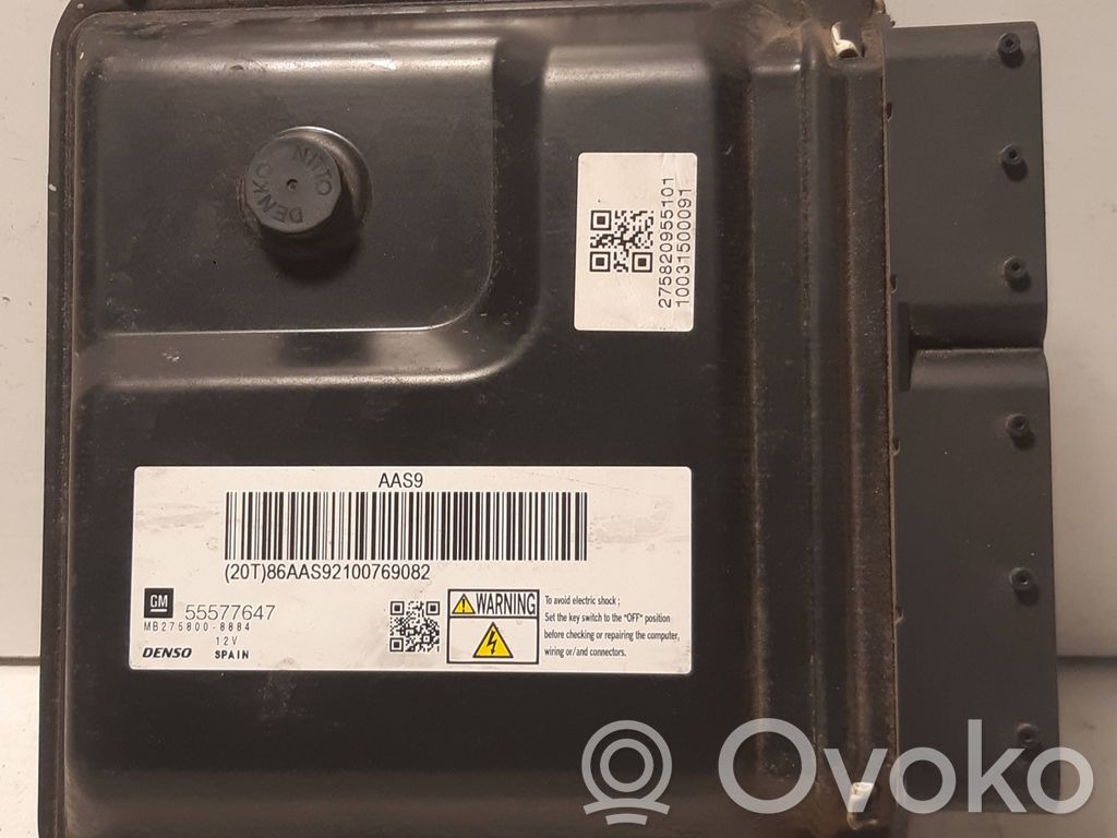 Opel Astra J Unitate/modul de control motor 