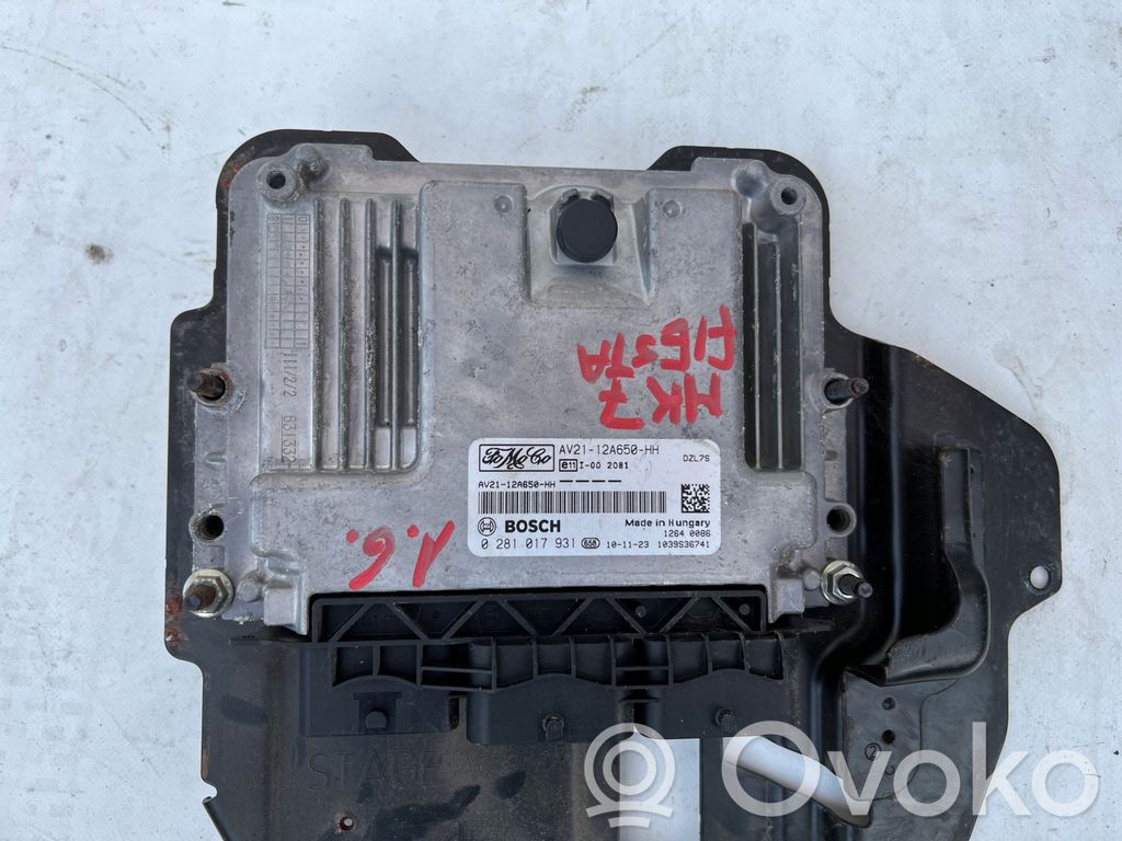 Ford Fiesta Engine control unit/module 