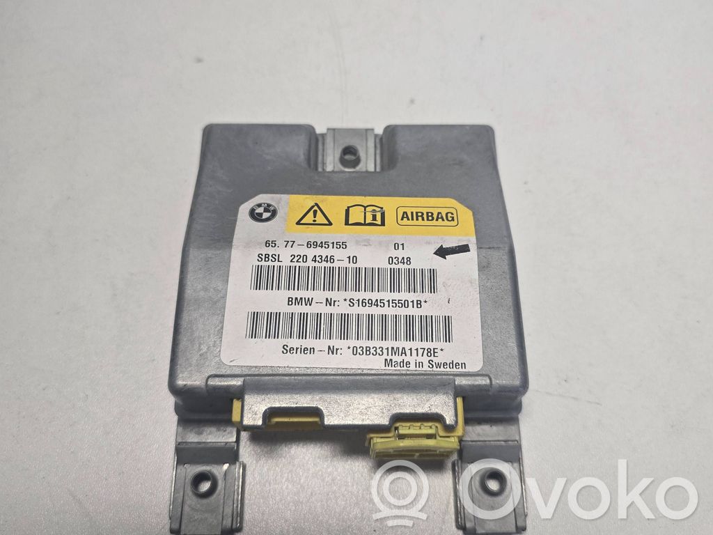 BMW 5 E60 E61 Airbag control unit/module 