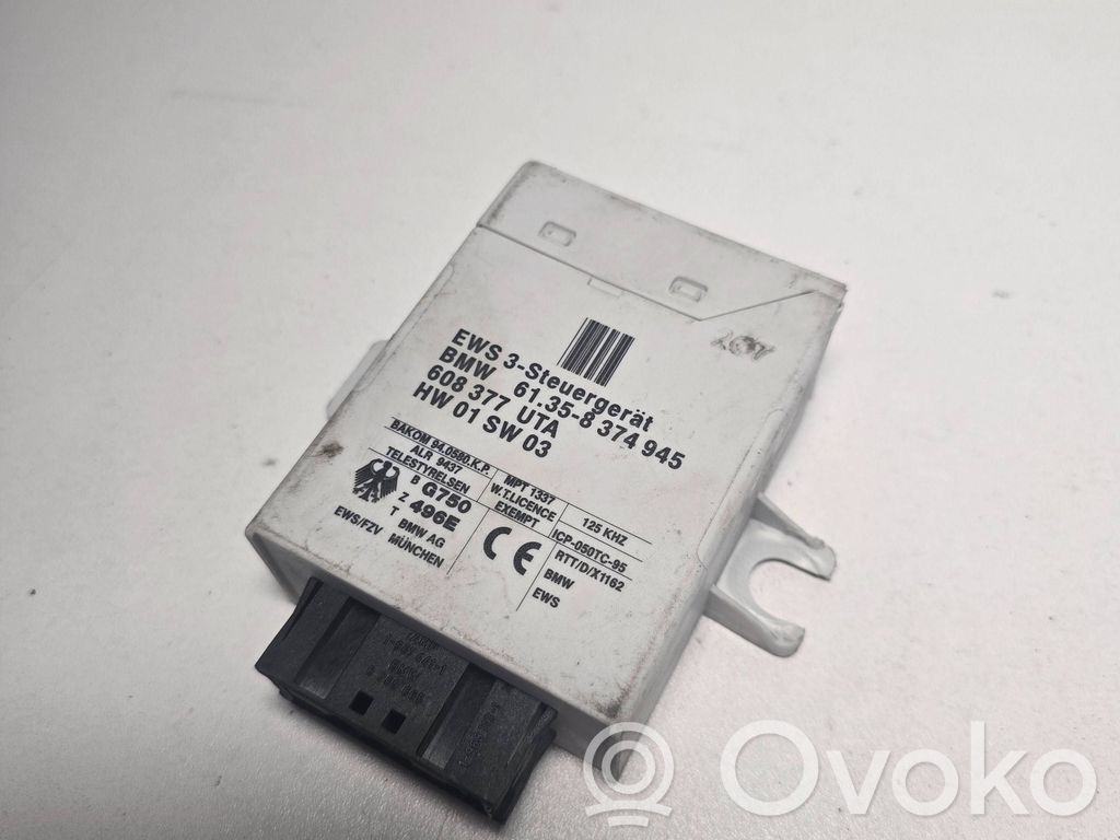 BMW 5 E39 Unitate/modul comandă imobilizator 