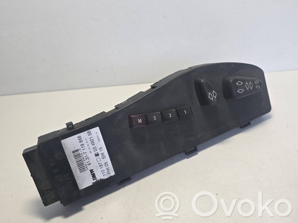 BMW X5 E53 Seat control switch 